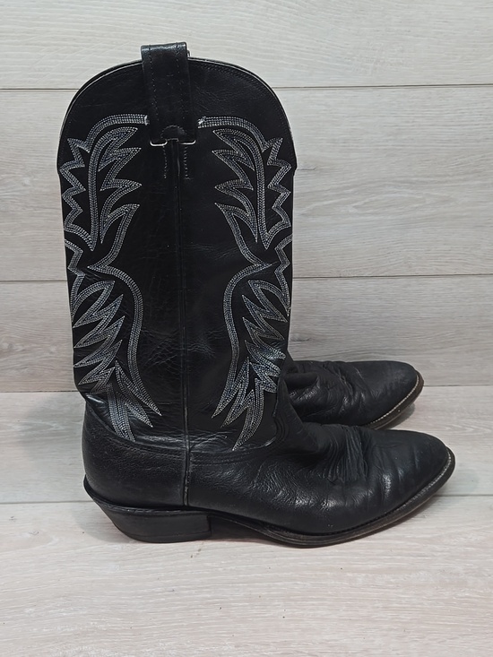 Nocona Texas Mens 4317C  Western Embroidered Heeled Cowboy Boots Shoes 10D main image 8